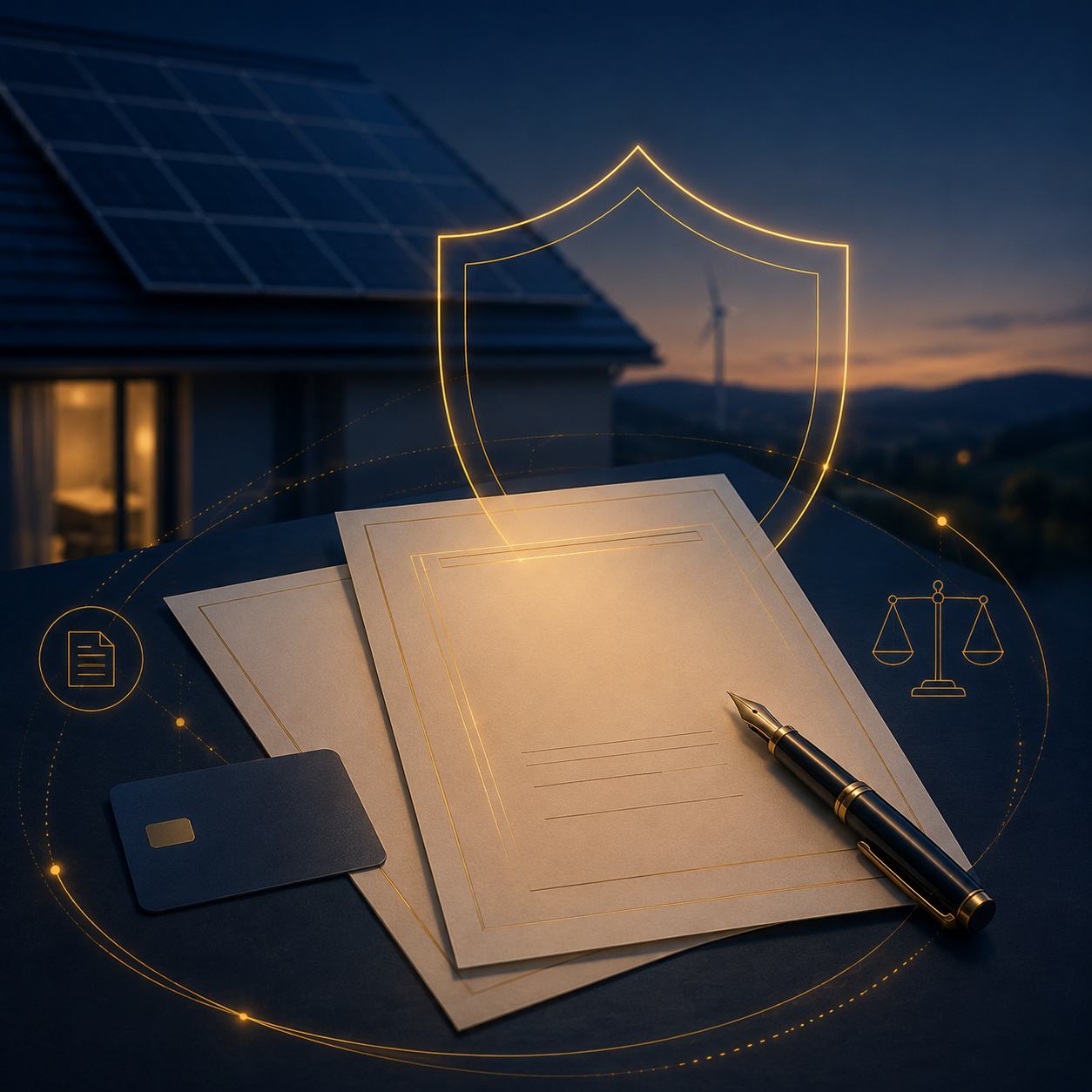 Contrats et financement d’une installation énergétique protégés juridiquement